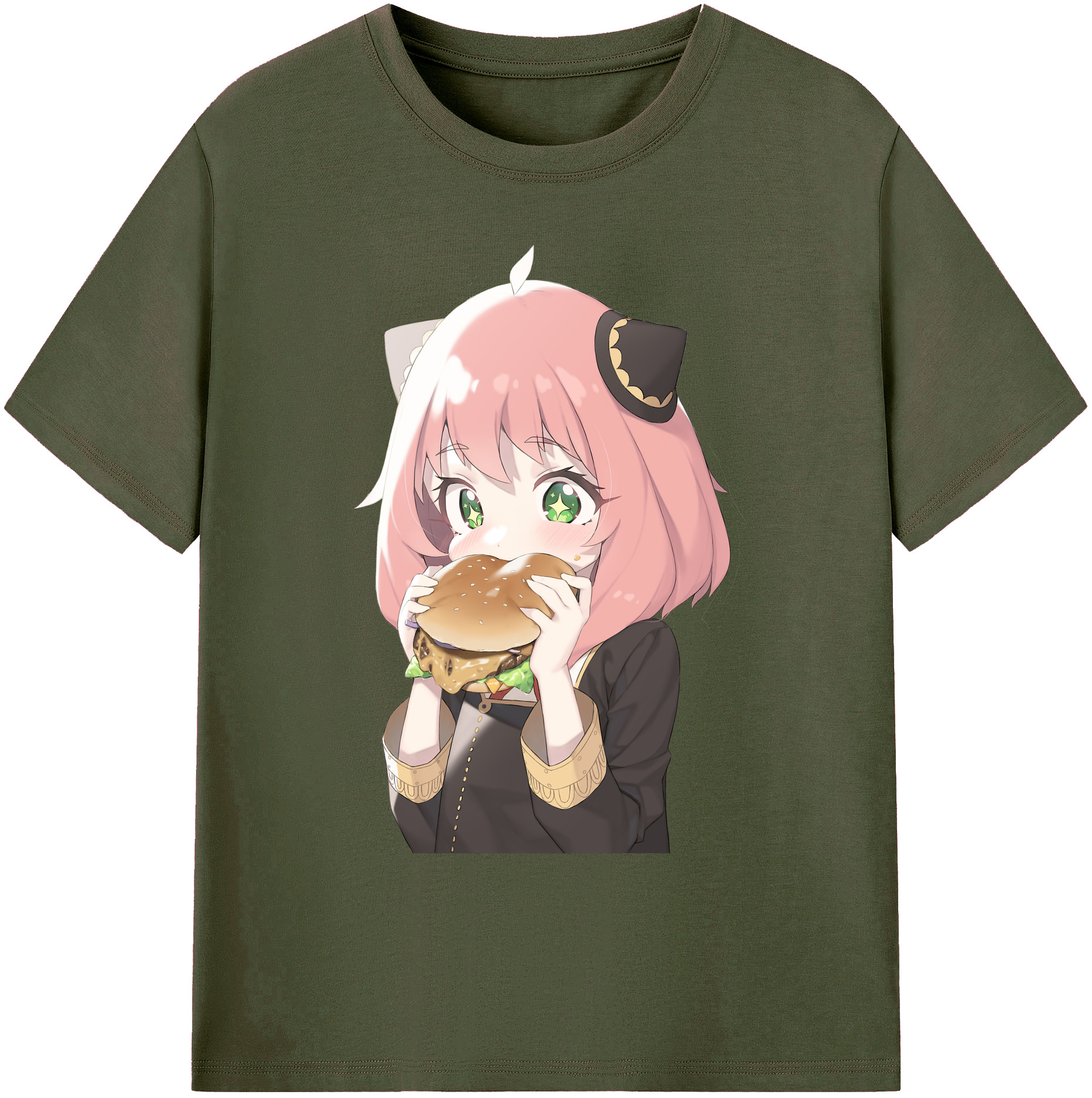 （画像用） SPY×FAMILY间谍家家酒 綿100％ メンズ半袖Tシャツ｜肌触りやわらか＆通気性
